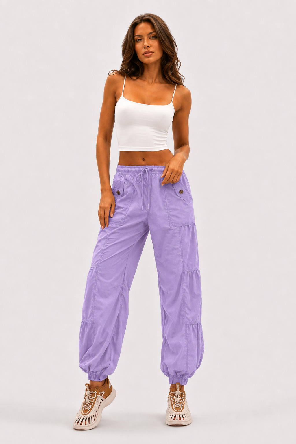Ribe Freyja Wide Leg Cargo Bukser