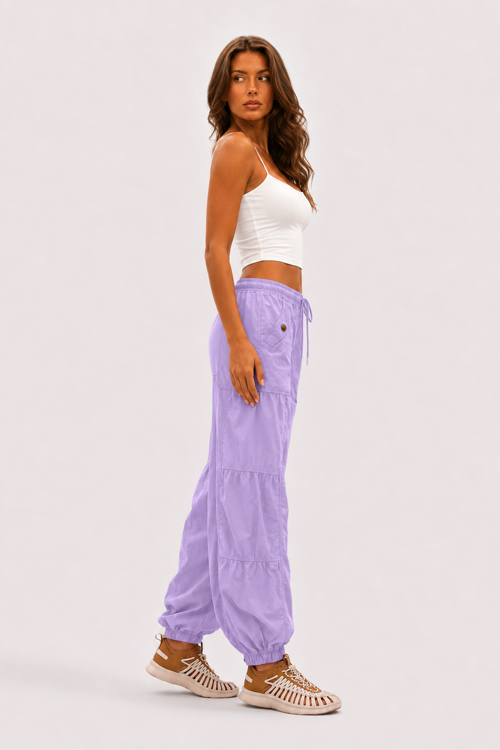 Ribe Freyja Wide Leg Cargo Bukser